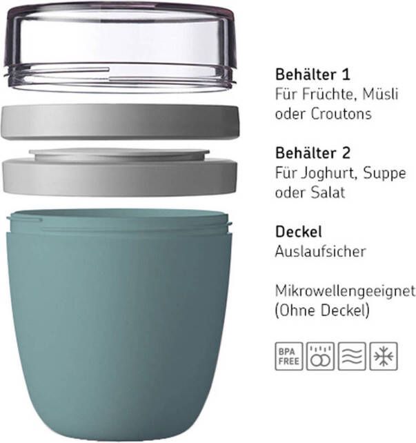 Mepal Ellipse lunchpot mini (2-delig)