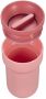 Mepal Reisbeker Ellipse 275 ml houdt je drankje 30 minuten warm Nordic pink koffiebeker to go lekdicht travel mug - Thumbnail 3
