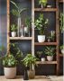 Mica Decorations Bloempot Mat Taupe Bruin Keramiek Voor Kamerplant H23 X D25 Cm Plantenpotten - Thumbnail 3