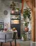 Mica Decorations Plantenpot bloempot Plantenstandaard verhoger Zwart Metaal 18.5 X 55 Cm Plantenstandaarden - Thumbnail 2