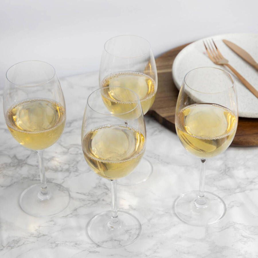 Mikasa wijnglas (wit) (468 ml) (set van 4)