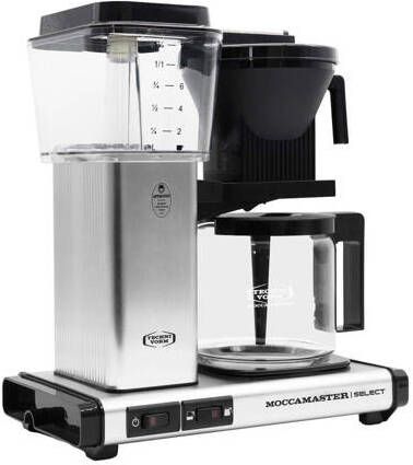 Moccamaster KBG Select koffiezetapparaat (brushed)