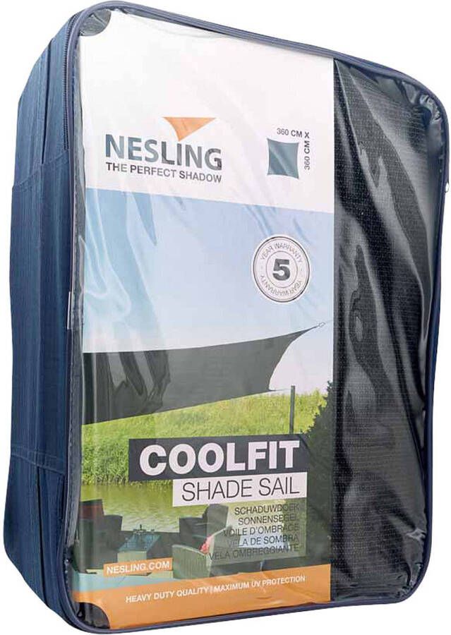 Nesling Coolfit schaduwdoek vierkant (360x360 cm)