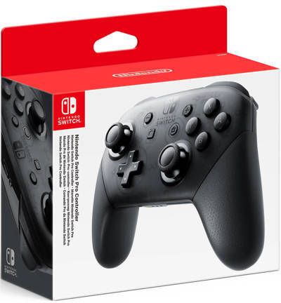 Nintendo Switch pro controller zwart