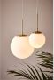 Nordlux Hanglamp Grant Hanglamp met de mond geblazen glas messing stijl - Thumbnail 4