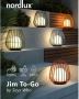 Nordlux Tafellamp voor buiten Jim To-Go To go Eenvoudig te transporteren (op batterijen.) hoge lichtopbrengst dimbaar (1 stuk) - Thumbnail 3