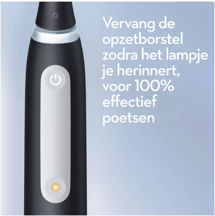 Oral-B IO 4 2 elektrische tandenborstels Zwart + Wit