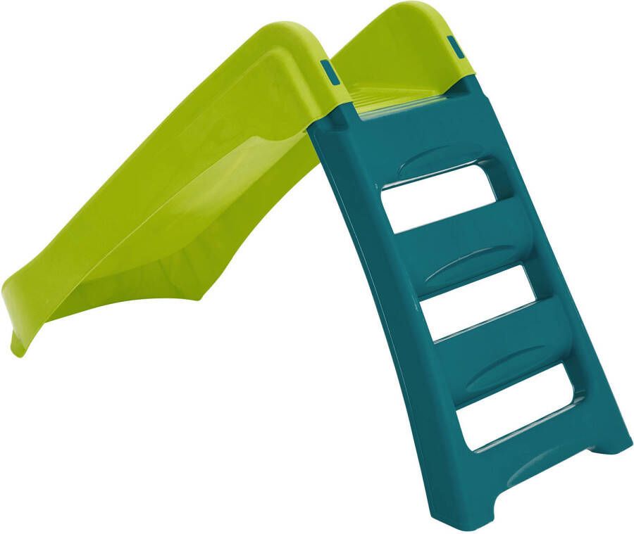 Palplay Glijbaan opvouwbaar 4ft lemon blauw