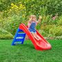 Palplay glijbaan opvouwbaar 4ft rood blauw - Thumbnail 5