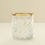 Coppens Pasabahce Tumbler met gouden rand Timeless 35.5 cl Transparant Goud Luxe drinkglas voor stijlvolle gelegenheden - Thumbnail 4