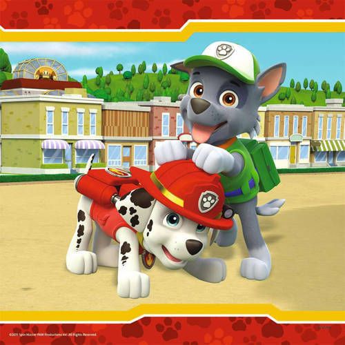 Paw Patrol Helden met vacht legpuzzel 49 stukjes