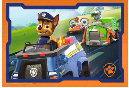 Paw Patrol in actie legpuzzel 12 stukjes