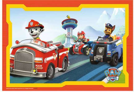 Paw Patrol in actie legpuzzel 12 stukjes