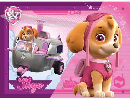 Paw Patrol Puppies op pad legpuzzel 24 stukjes