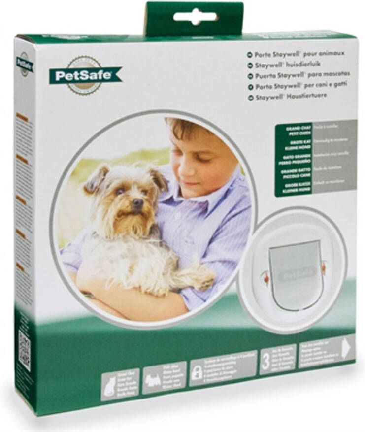 Petsafe kattenluik Staywell 280 Wit (29 2 x 29 2 cm)