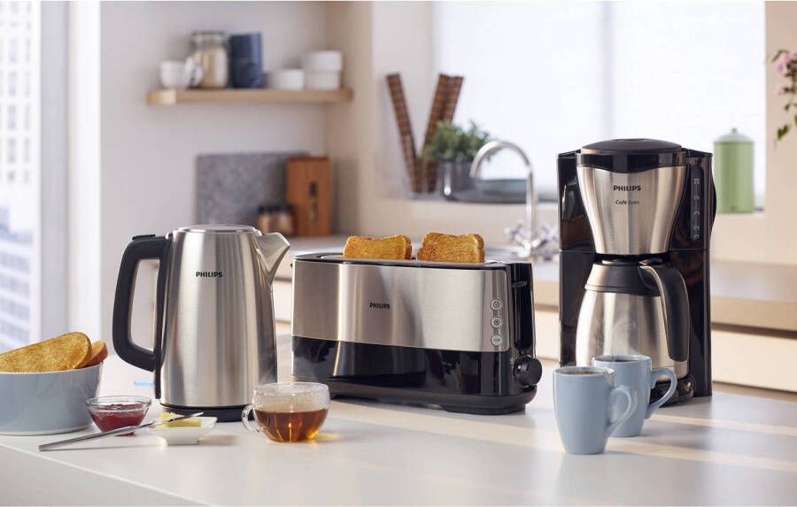 Philips Café Gaia Koffiezetapparaat Thermal Black Metal HD7548 20