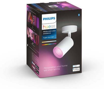 Philips Hue FUGATO 1-lichts spotbak met wit en gekleurd licht