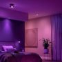 Philips Hue Fugato Opbouwspot White and Color Ambiance GU10 Zwart 3 x 5 7W Bluetooth - Thumbnail 4