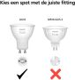 Philips Hue Spot warm-tot koelwit licht 2 pack GU10 - Thumbnail 5