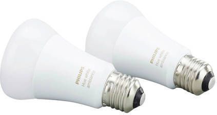 Philips Hue white ambiance E27 Bluetooth duopak