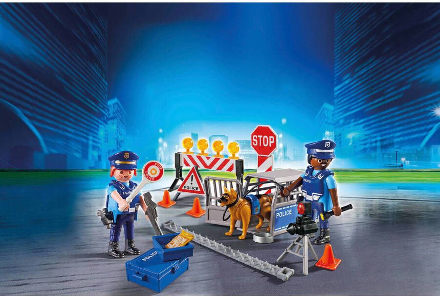 Playmobil City Action politiewegversperring