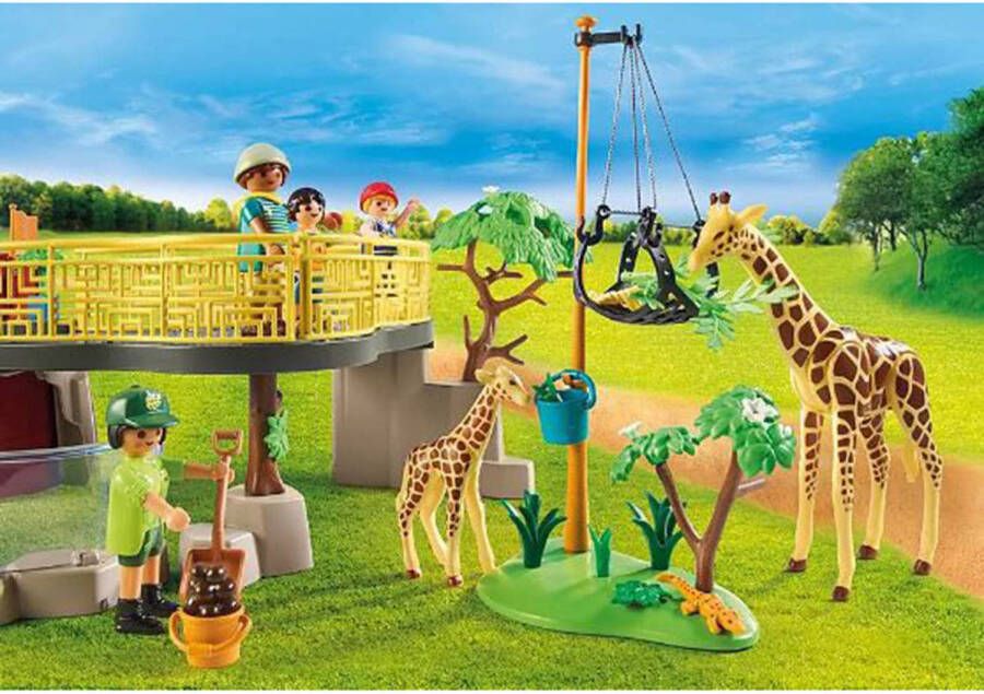 Playmobil Family Fun Avontuurlijke dierentuin 71190