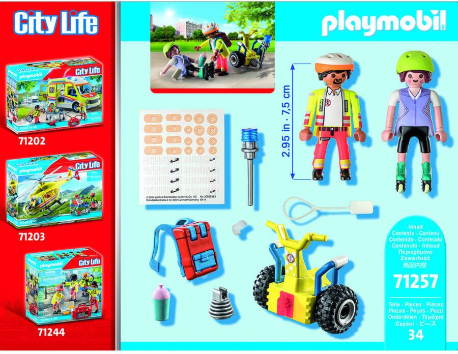 Playmobil Starter Pack Rescue met segway 71257