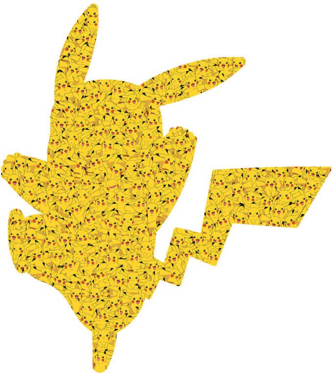 Pokémon shaped pikachu legpuzzel 727 stukjes