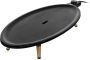 Princess 103200 Table Chef Elypse Bakplaat Grillplaat Ovaal design – 60 x 30 cm 2000 Watt 1.8 meter snoer Trendy bamboo voetjes – Gourmetplaat - Thumbnail 4