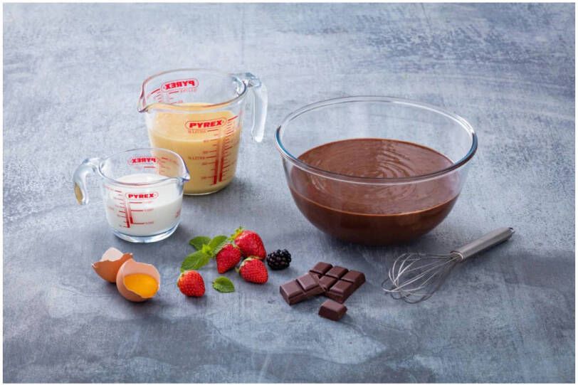 Pyrex Maatbeker Set Classic Prepware (250 ml 500 ml & 1 liter) 3-Delig