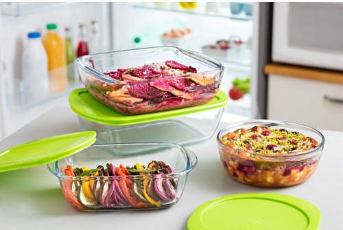 Pyrex Ovenschaal met deksel Cook & Store 28 x 20 x 8 cm 2.5 liter