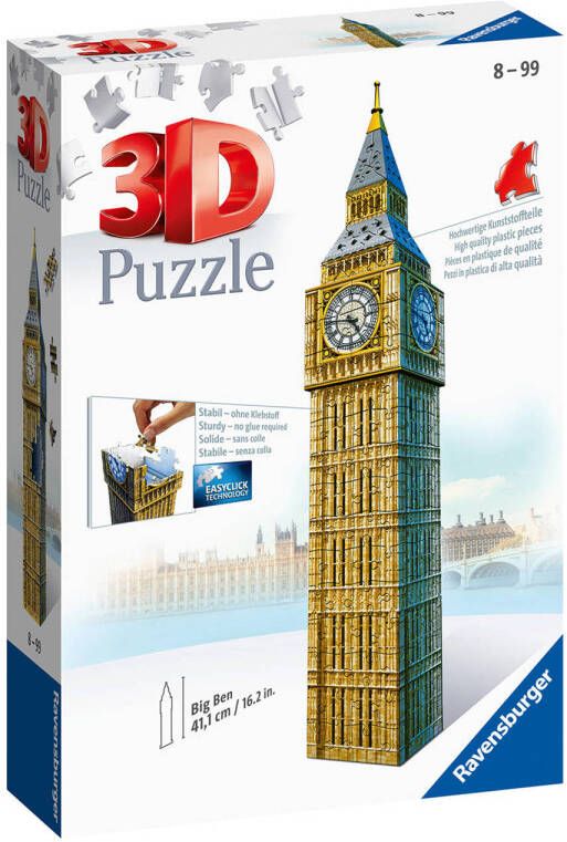 Ravensburger Big Ben 3D puzzel 216 stukjes