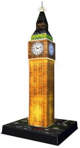 Ravensburger Big Ben nachteditie 3D puzzel 216 stukjes