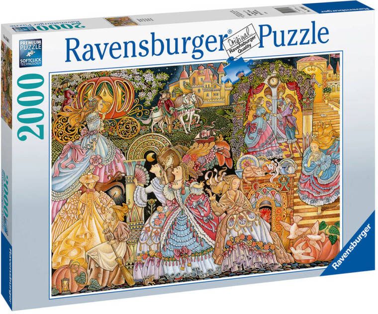 Ravensburger Cinderella -The Glass Slipper legpuzzel 2000 stukjes