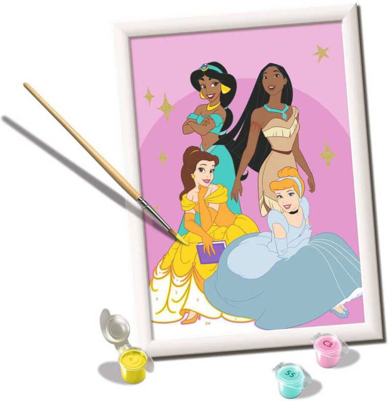 Ravensburger CreArt Disney Princesses Schilderen op nummer voor kinderen