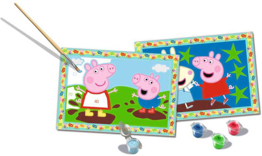 Ravensburger CreArt Peppa Pig Schilderen op nummer voor kinderen