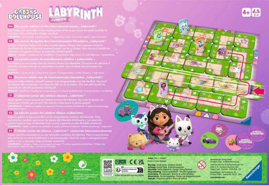 Ravensburger Gabby's Dollhouse Junior Labyrinth