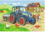 Ravensburger puzzel Op de bouwplaats en boerderij 2x12 stukjes kinderpuzzel - Thumbnail 3