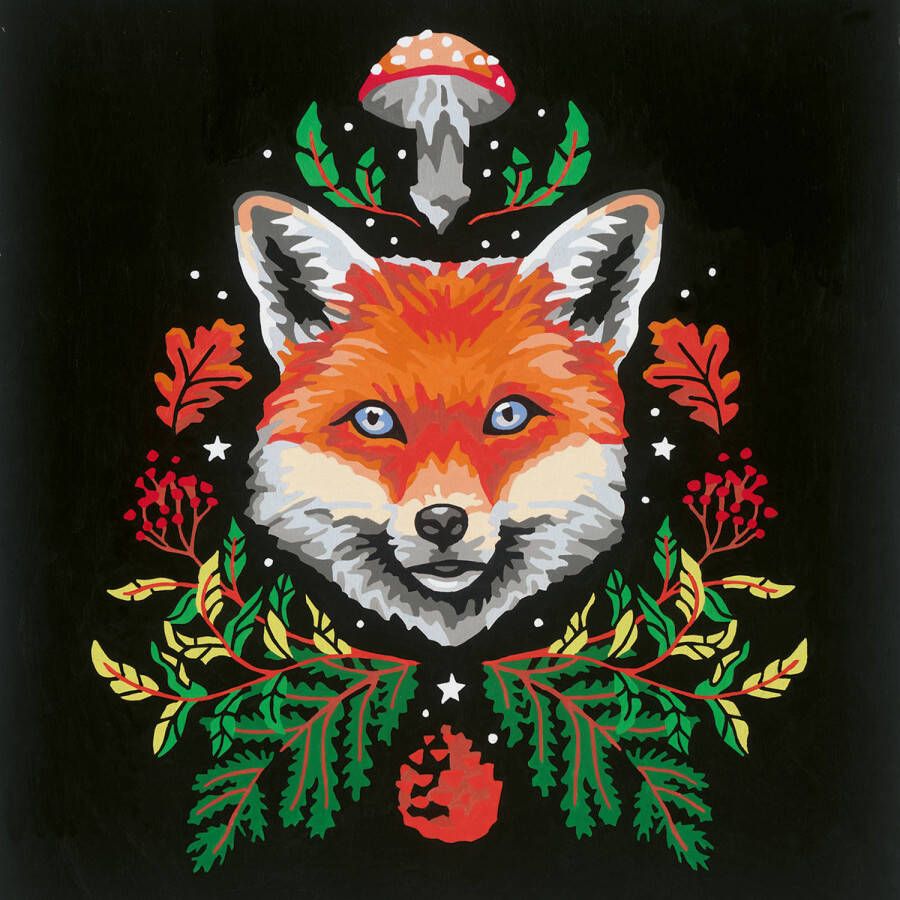 Ravensburger Pixie Cold Edition Fox Schilderen op nummer voor volwassenen