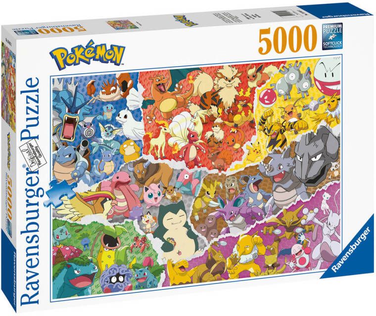 Ravensburger Pokemon legpuzzel 5000 stukjes