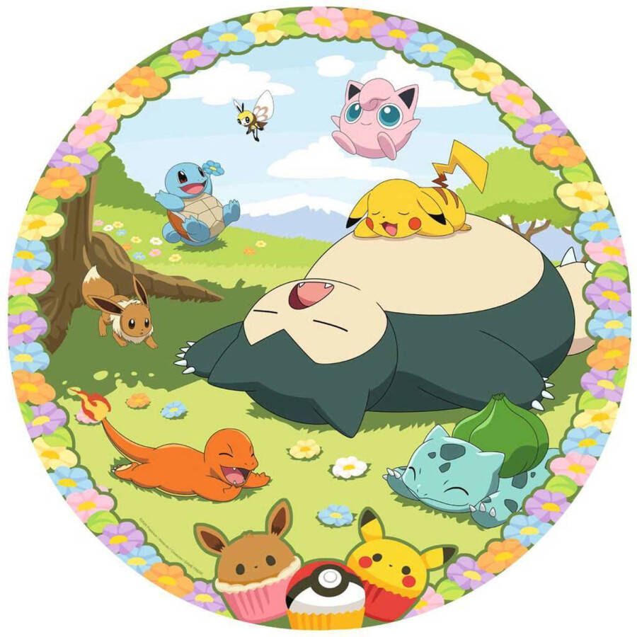 Ravensburger Round puzzle Pokémon Ronde