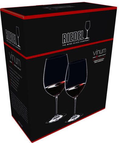 Riedel Rode Wijnglazen Vinum Cabernet Merlot 2 stuks