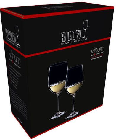 Riedel Witte Wijnglazen Vinum Viognier Chardonnay 2 stuks