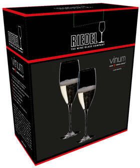 Riedel Champagne Glazen Vinum Cuvee Prestige 2 stuks