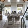 Riviera-Maison Eetkamerstoel Met Armleuning Isco Drive Dining Armchair Mouliné Linnen Naturel - Thumbnail 4