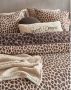 Riviera Maison Rivièra Maison Cheetah Dekbedovertrek Lits-jumeaux 240x200 220 cm Bruin - Thumbnail 3