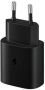 Samsung 25W Oplader Fast Charging adapter USB-C excl. kabel Oplader Zwart - Thumbnail 3