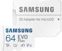 Samsung EVO Plus 64GB microSDXC + Adapter Micro SD-kaart Wit - Thumbnail 2