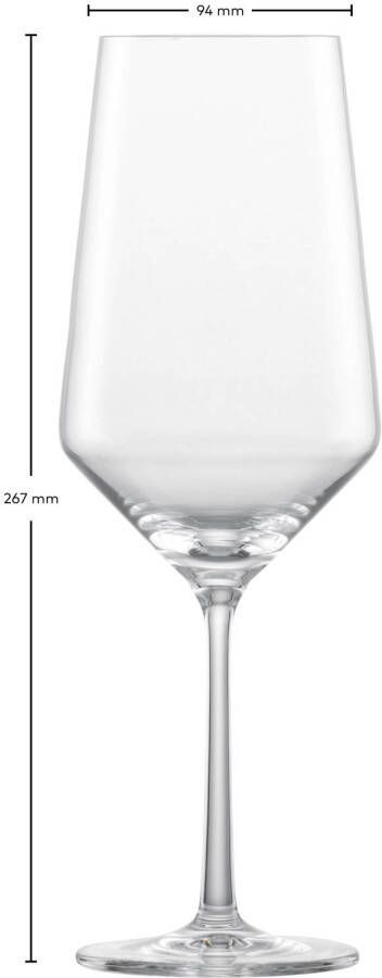 Schott Zwiesel Glas Bordeauxglazen Pure 680 ml 2 stuks