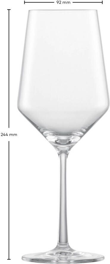 Schott Zwiesel Glas Rode Wijnglazen Pure 550 ml 6 stuks